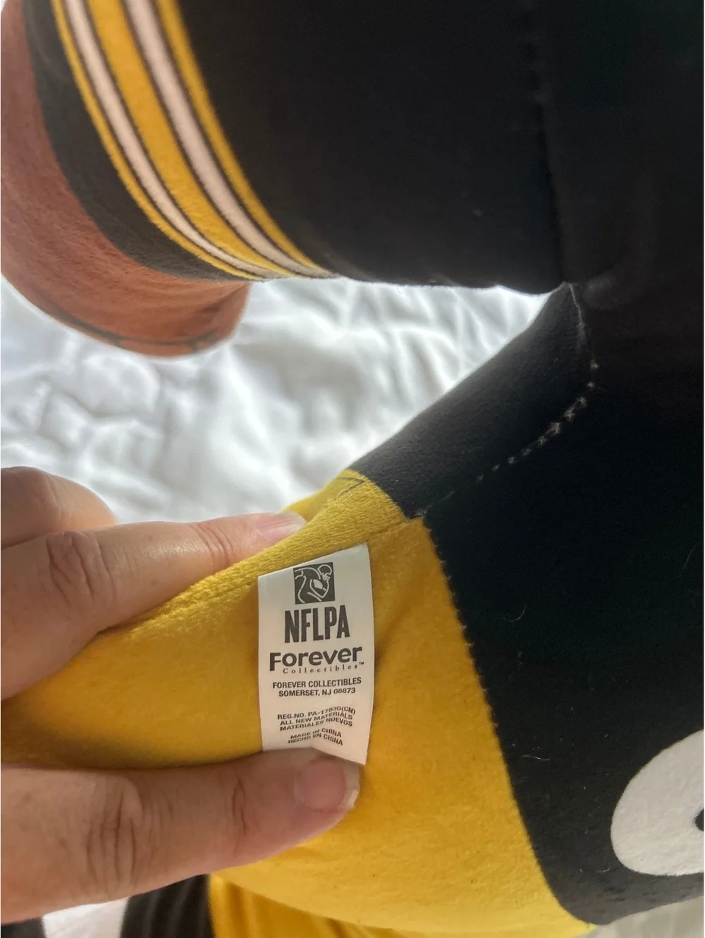 NFL Pittsburgh Steelers #84 Brown Plush Doll